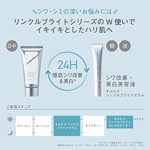 徹底検証】ORBIS(オルビス) リンクルブライトUVプロテクターの